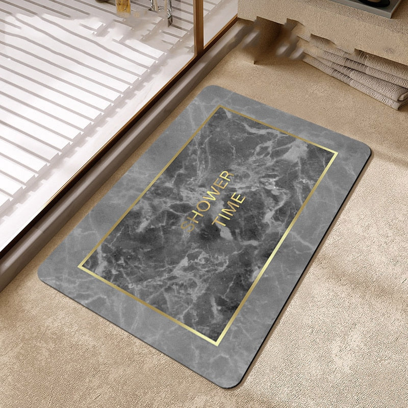 Earth Non-slip Bathroom Mat