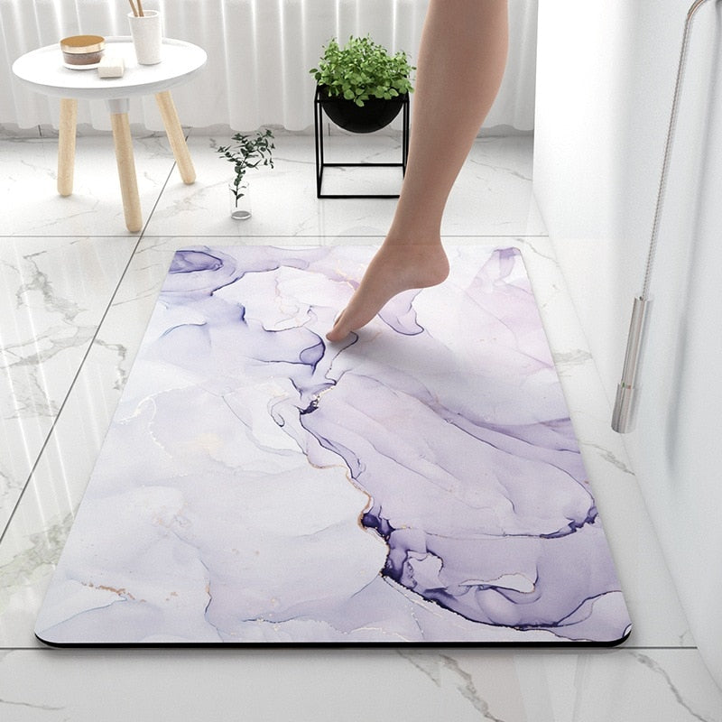 Earth Non-slip Bathroom Mat