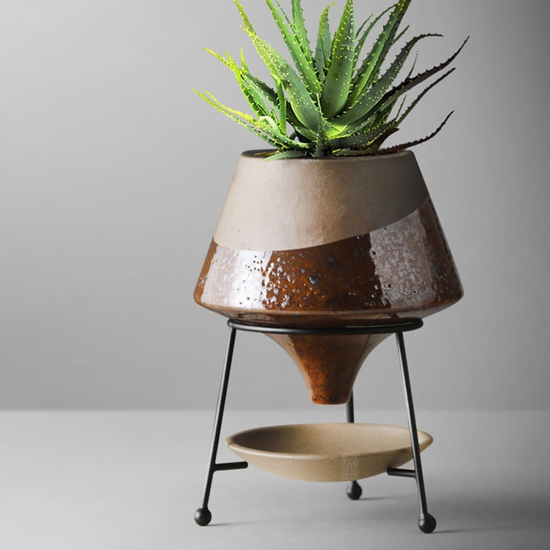 Modern Ceramic Flowerpot