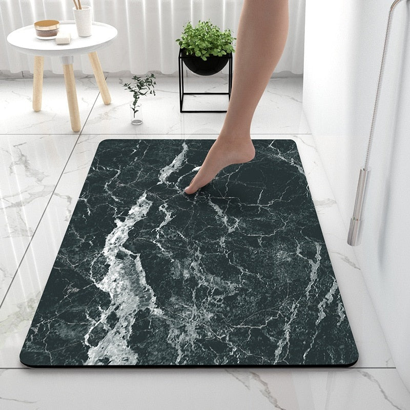 Earth Non-slip Bathroom Mat