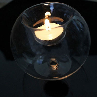 Round Glass Candle Holder