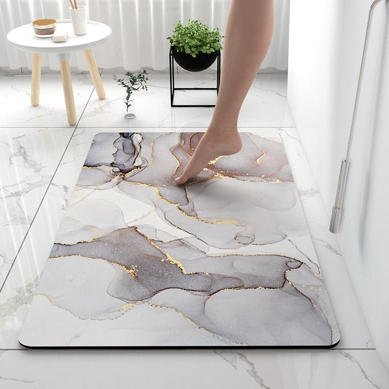 Earth Non-slip Bathroom Mat