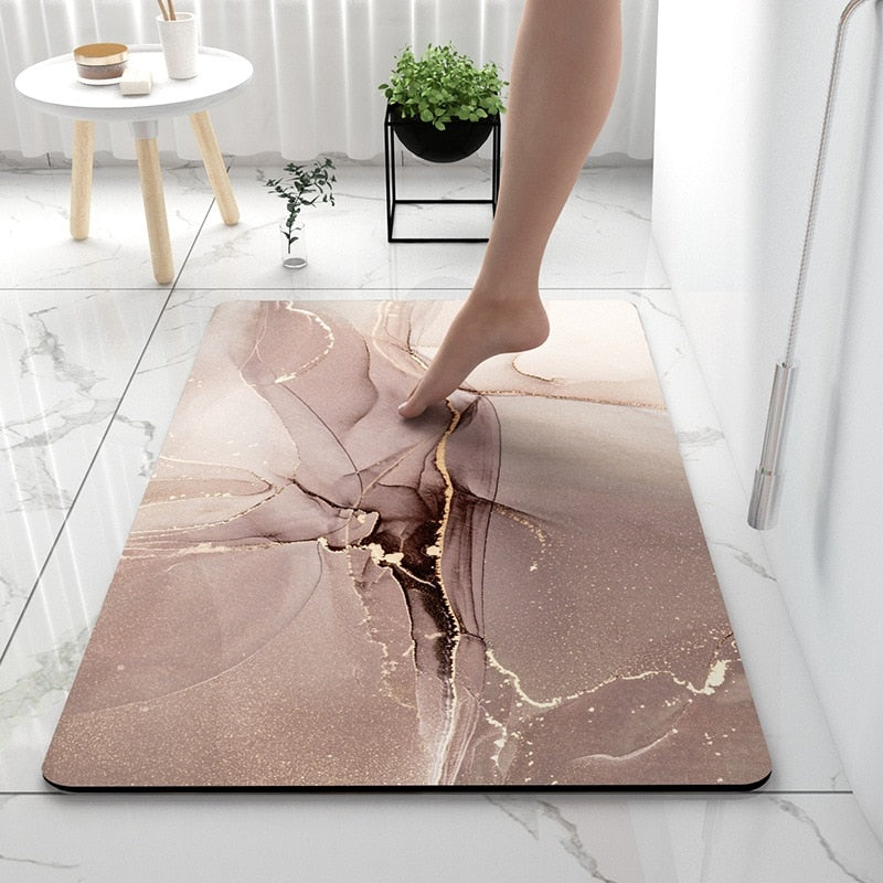 Earth Non-slip Bathroom Mat