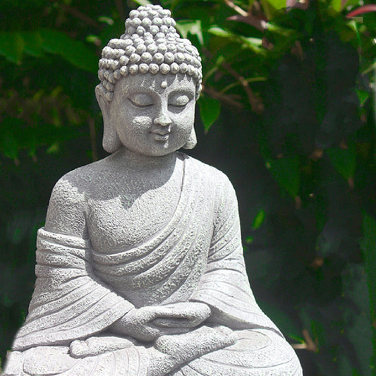 Relaxed Buddha Statue