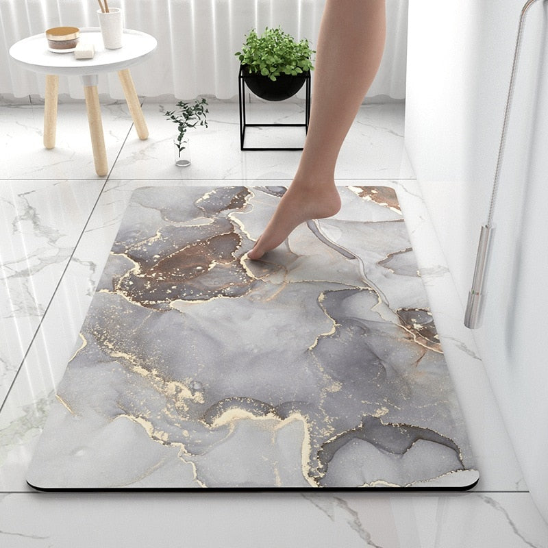 Earth Non-slip Bathroom Mat