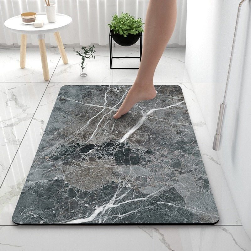 Earth Non-slip Bathroom Mat