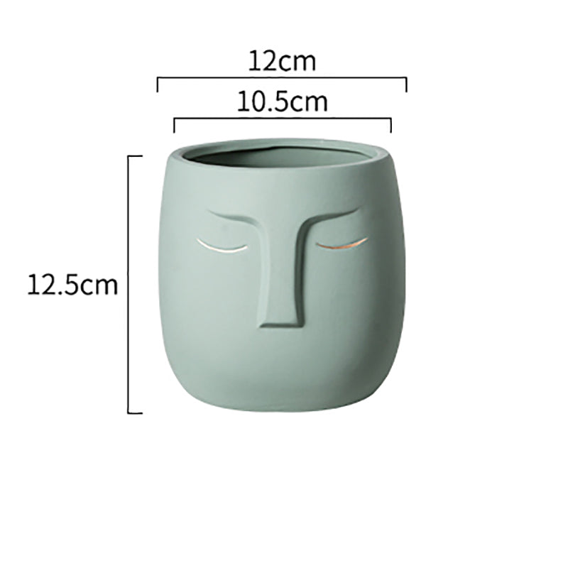 Island Face Vase